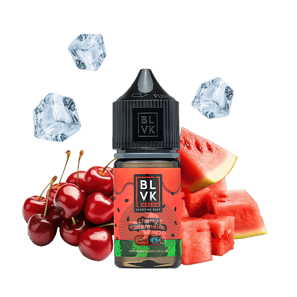 سالت گیلاس هندوانه یخ (30میل) خرید سالت گیلاس هندوانه یخ (30میل) BLVK CHERRY WATERMOLON ICE