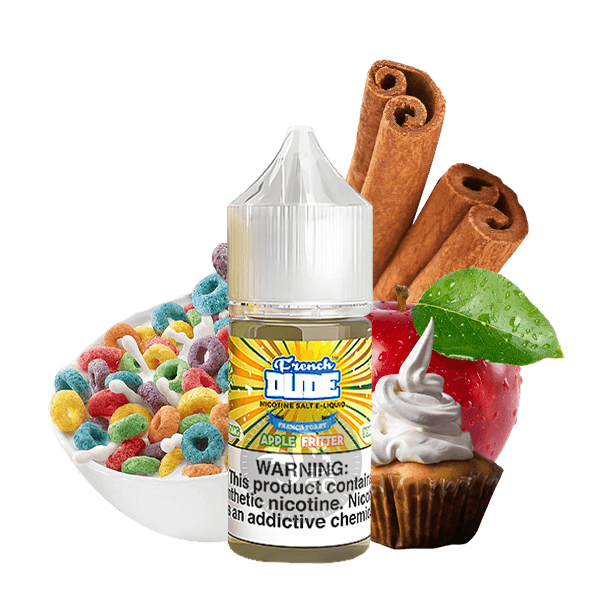 خرید سالت کیک سیب خامه فرنچ دود (30میل) FRENCH DUDE APPLE FRITTER