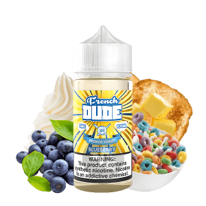خرید جویس تست بلوبری خامه فرنچ دود (100میل) FRENCH DUDE BLUEBERRY
