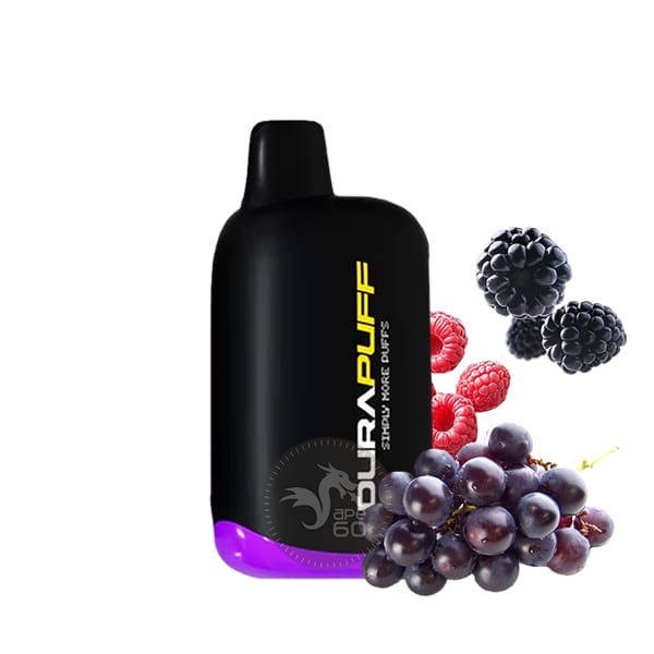 خرید پاد یکبار مصرف دوراپاف 5000 نستی NASTY DURAPUFF 5K DISPOSABLE POD طعم Berry Grape