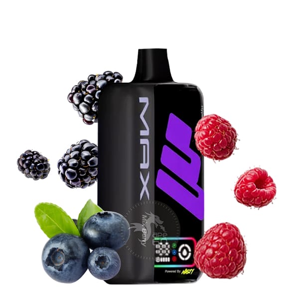خرید پاد یکبار مصرف مکس 40000 نستی NASTY MAX 40K DISPOSABLE POD طعم Berry Grape