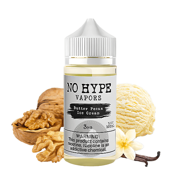 جویس بستنی وانیل گردو نو هایپ (100میل) خرید جویس بستنی وانیل گردو نو هایپ (100میل) NO HYPE BUTTER PECAN ICE CREAM