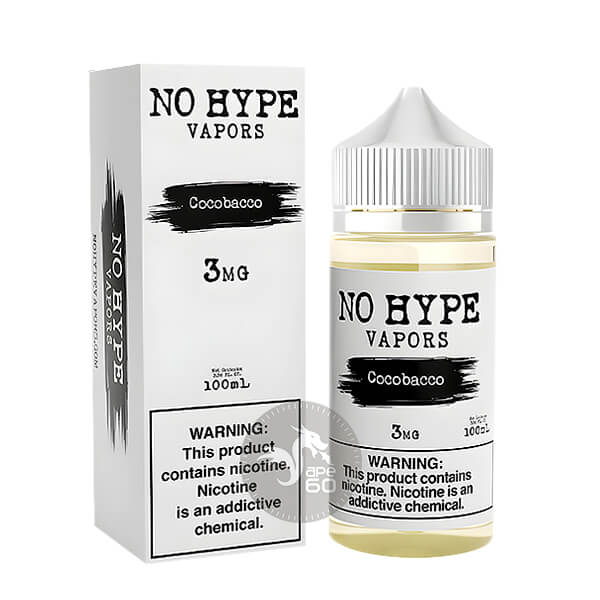 جویس تنباکو نارگیل نو هایپ (100میل) خرید جویس تنباکو نارگیل نو هایپ (100میل) NO HYPE COCOBACCO