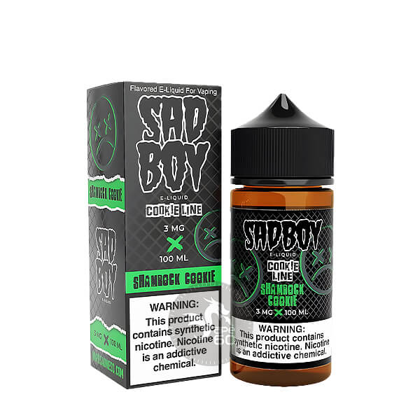خرید جویس میلک شیک کوکی نعناع (100میل) SADBOY COOKIE LINE SHAMROCK COOKIE