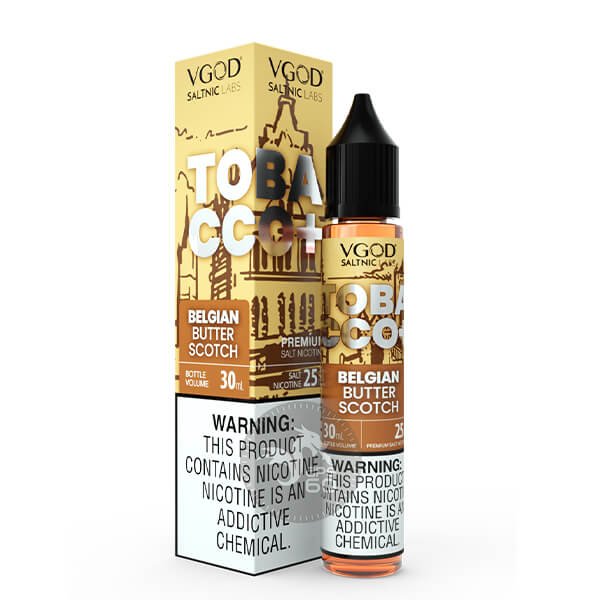 سالت تنباکو تافی کره ای ویگاد (30میل) خرید سالت تنباکو تافی کره ای ویگاد (30میل) VGOD TOBACCO PLUS BELGIAN BUTTERSCOTCH
