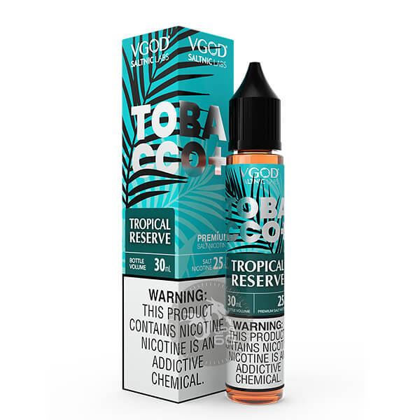 سالت تنباکو آناناس انبه ویگاد (30میل) خرید سالت تنباکو آناناس انبه ویگاد (30میل) VGOD TOBACCO PLUS TROPICAL RESERVE