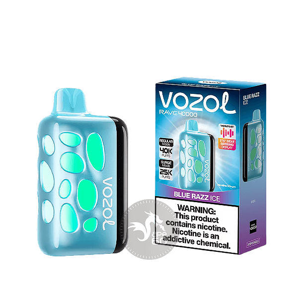 خرید پاد یکبار مصرف ریو 40000 پاف وزول VOZOL RAVE 40K PUFFS