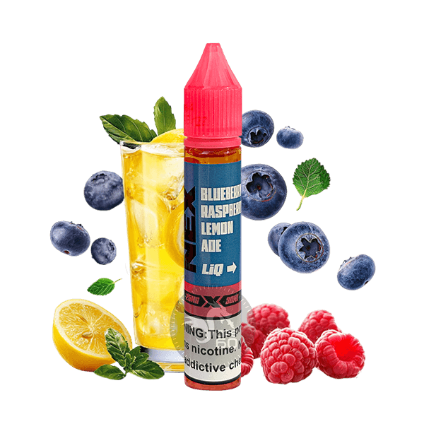 خرید سالت بلوبری تمشک لیموناد (30میل) POD SALT NEXLIQ BLUEBERRY RASPBERRY LEMONADE