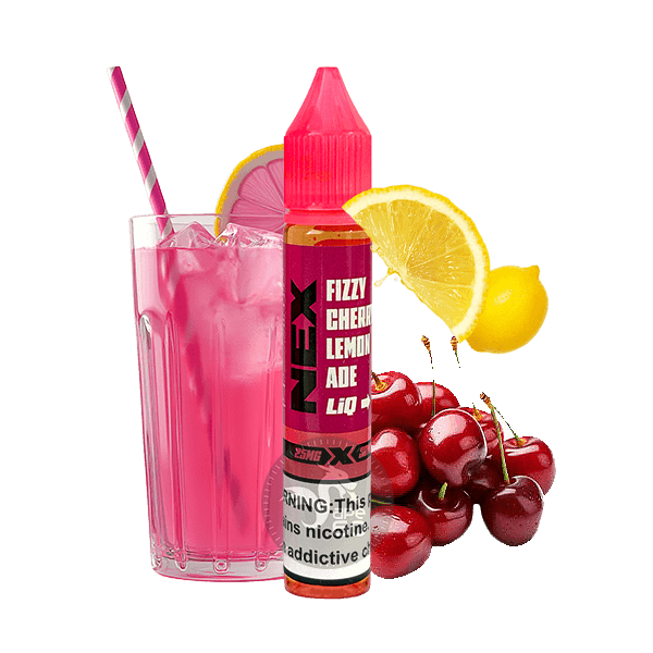 خرید سالت گیلاس لیموناد گازدار پاد سالت (30میل) POD SALT NEXLIQ FIZZY CHERRY LEMONADE