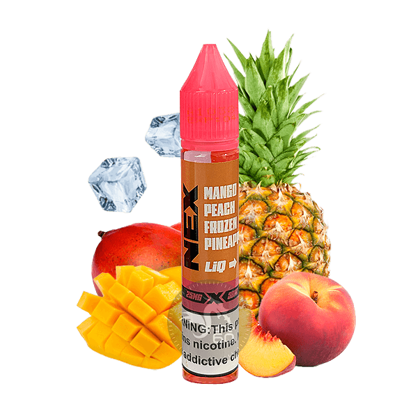 خرید سالت انبه هلو آناناس یخ پاد سالت (30میل) POD SALT NEXLIQ MANGO PEACH FROZEN PINEAPPLE