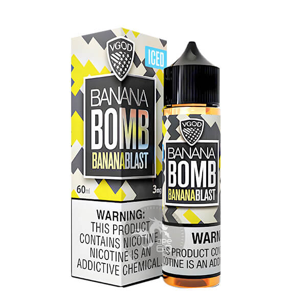 خرید جویس موز یخ ویگاد (60میل) VGOD ICED BANANA BOMB