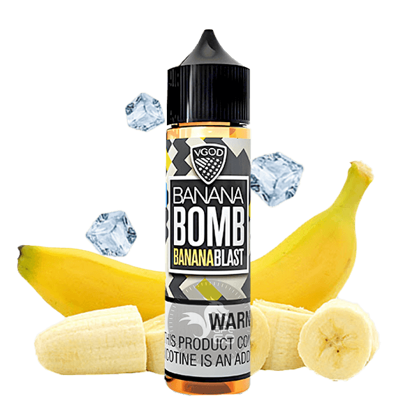 خرید جویس موز یخ ویگاد (60میل) VGOD ICED BANANA BOMB