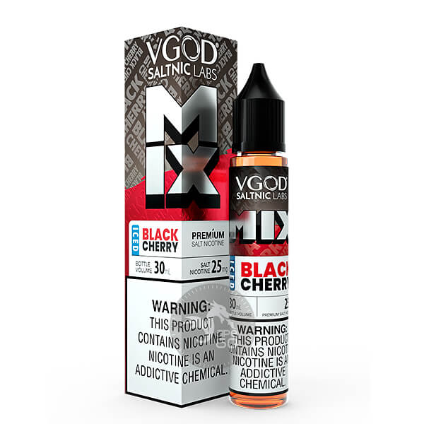 خرید سالت گیلاس سیاه یخ ویگاد (30میل) VGOD MIX ICED BLACK CHERRY