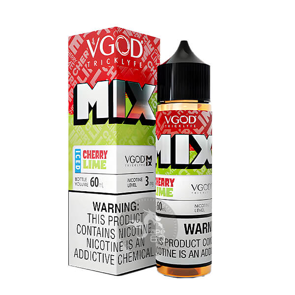 خرید جویس گیلاس لیمو یخ ویگاد (60میل) VGOD MIX ICED CHERRY LIME