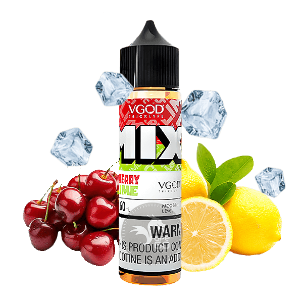 خرید جویس گیلاس لیمو یخ ویگاد (60میل) VGOD MIX ICED CHERRY LIME