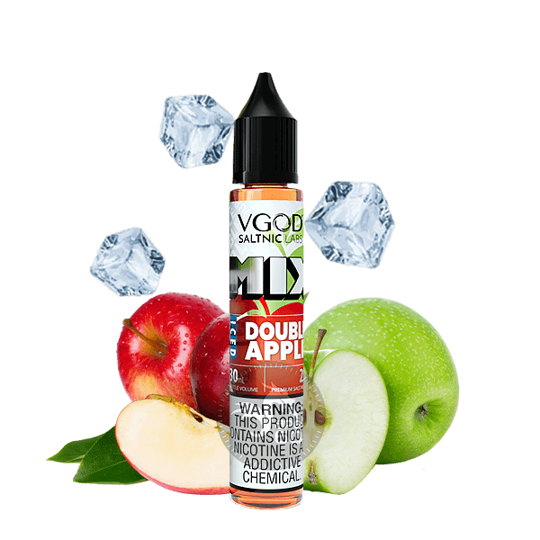 خرید سالت دو سیب یخ ویگاد (30میل) VGOD MIX ICED DOUBLE APPLE