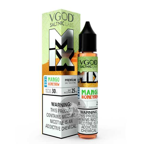 خرید سالت انبه طالبی یخ ویگاد (30میل) VGOD MIX ICED MANGO HONEYDEW