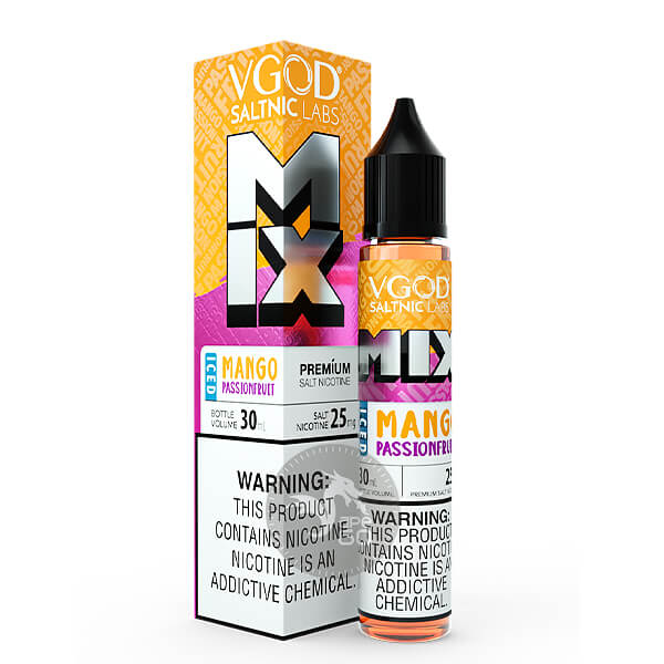 خرید سالت انبه پشن فروت یخ ویگاد (30میل) VGOD MIX ICED MANGO PASSIONFRUIT