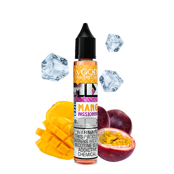 خرید سالت انبه پشن فروت یخ ویگاد (30میل) VGOD MIX ICED MANGO PASSIONFRUIT