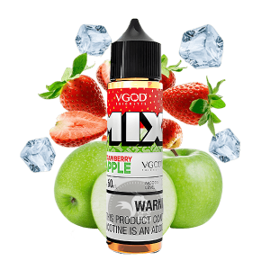 خرید جویس توت فرنگی سیب یخ ویگاد (60میل) VGOD MIX ICED STRAWBERRY APPLE
