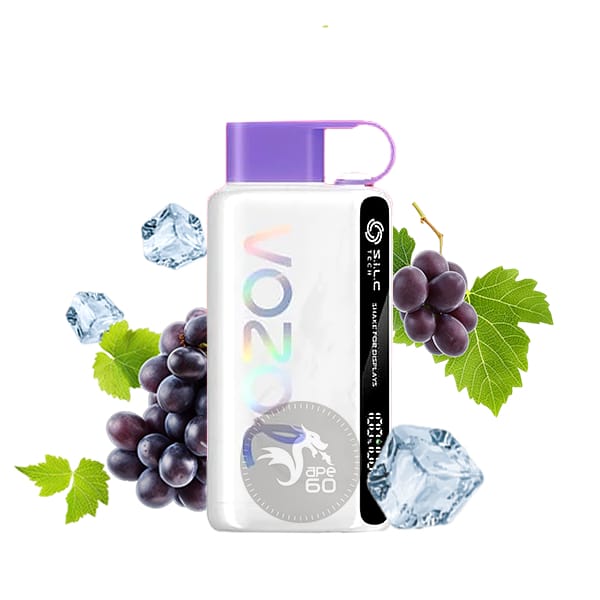 خرید پاد یکبار مصرف استار 12000 پاف وزول VOZOL STAR 12K PUFFS طعم Grape Ice