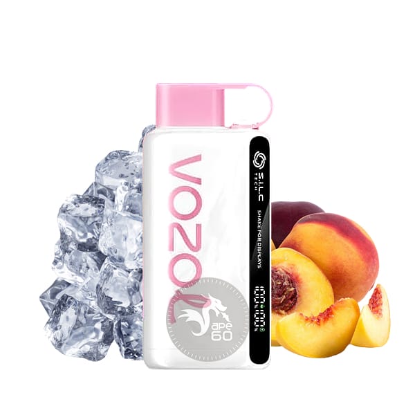 خرید پاد یکبار مصرف استار 12000 پاف وزول VOZOL STAR 12K PUFFS طعم Peach ice