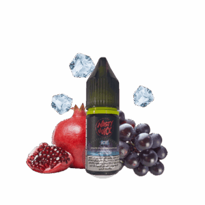 خرید سالت انگور انار یخ نستی (10میل) NASTY GRAPE POMEGRANATE ICE