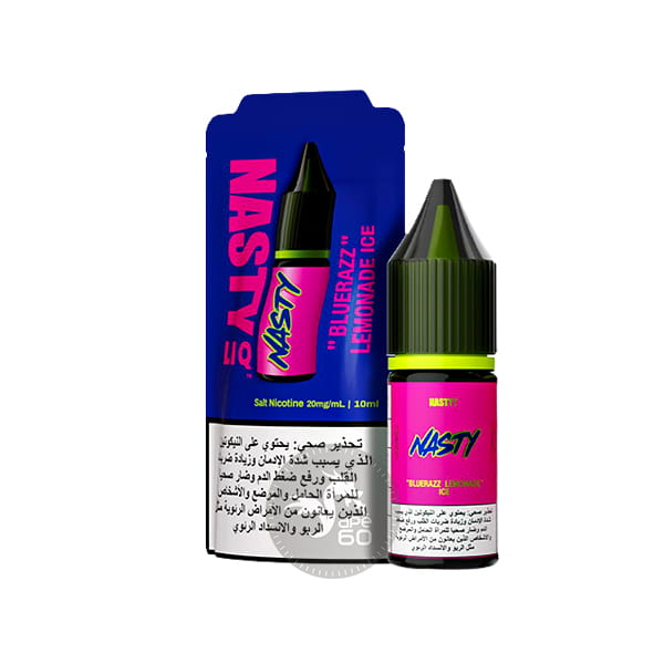 خرید سالت تمشک لیموناد یخ نستی (10میل) NASTY LIQ BLUE RAZZ LEMONADE ICE