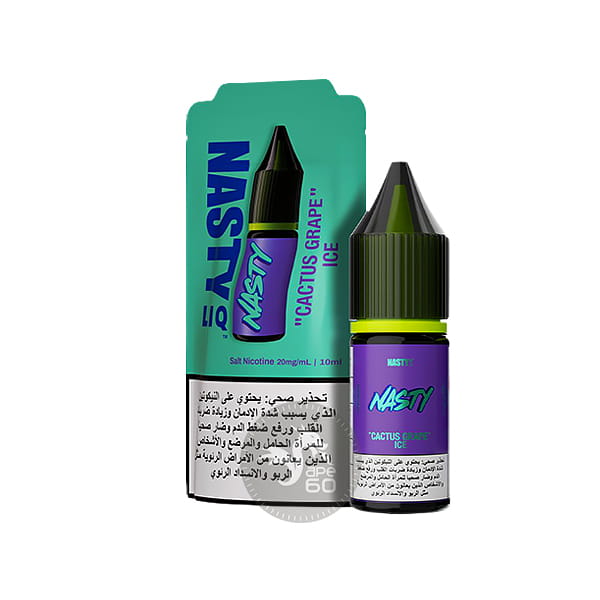 خرید سالت کاکتوس انگور یخ نستی (10میل) NASTY LIQ CACTUS GRAPE ICE