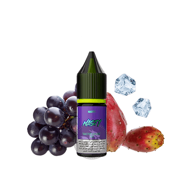 خرید سالت کاکتوس انگور یخ نستی (10میل) NASTY LIQ CACTUS GRAPE ICE