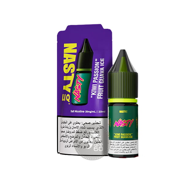 خرید سالت کیوی پشن فروت گواوا یخ نستی (10میل) NASTY LIQ KIWI PASSION FRUIT GUAVA ICE