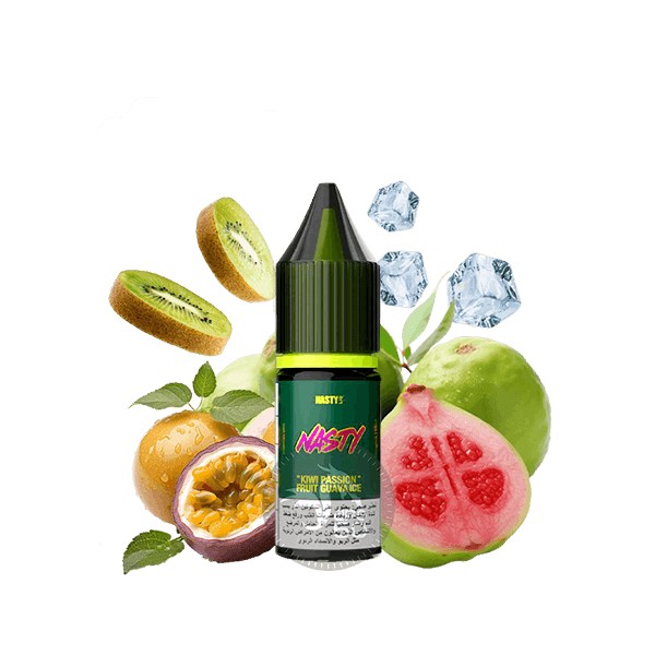 خرید سالت کیوی پشن فروت گواوا یخ نستی (10میل) NASTY LIQ KIWI PASSION FRUIT GUAVA ICE