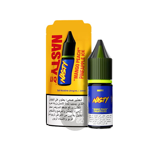 خرید سالت انبه هلو آناناس یخ نستی (10میل) NASTY LIQ MANGO PEACH PINEAPPLE ICE