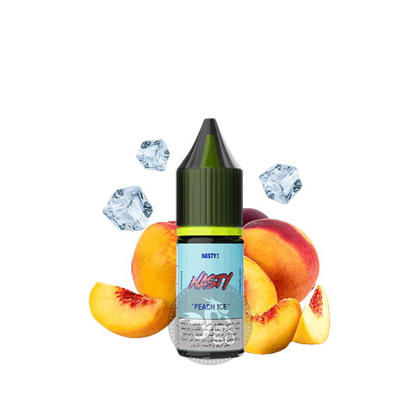 خرید سالت هلو یخ نستی (10میل) NASTY LIQ PEACH ICE