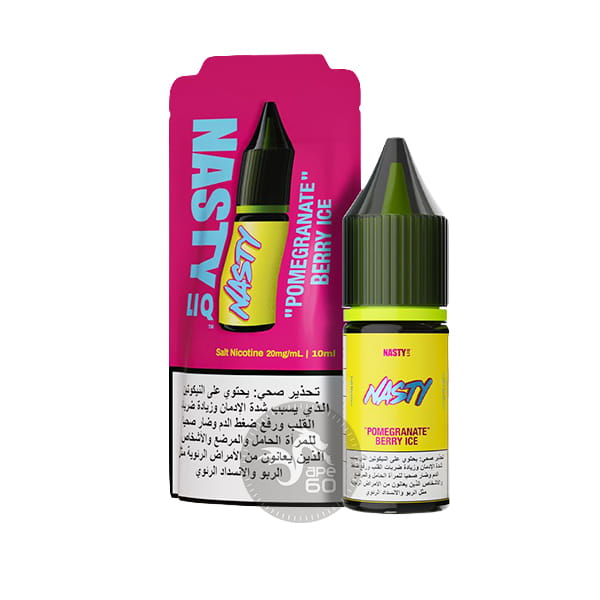 خرید سالت انار بلوبری تمشک یخ نستی (10میل) NASTY LIQ POMEGRANATE BERRY ICE