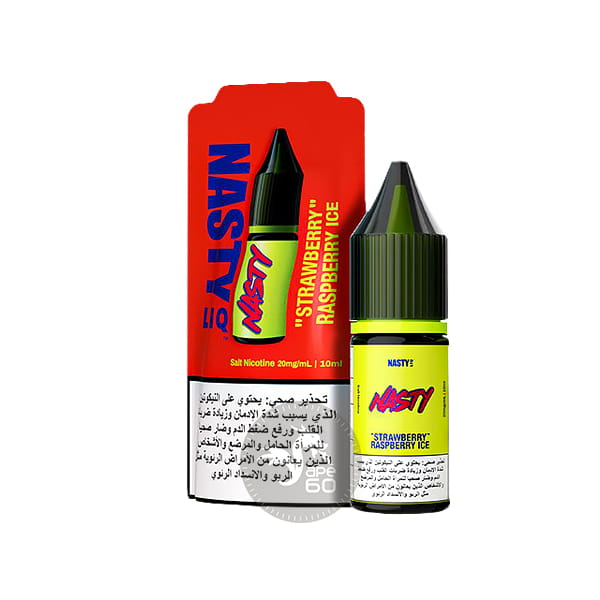 خرید سالت توت فرنگی تمشک یخ نستی (10میل) NASTY LIQ STRAWBERRY RASPBERRY ICE