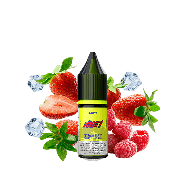 خرید سالت توت فرنگی تمشک یخ نستی (10میل) NASTY LIQ STRAWBERRY RASPBERRY ICE