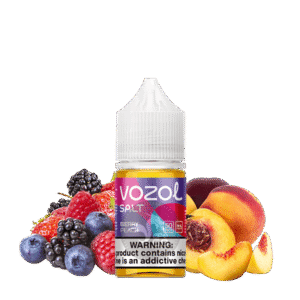 خرید سالت بلوبری تمشک شاتوت هلو وزول (30میل) VOZOL BERRY PEACH
