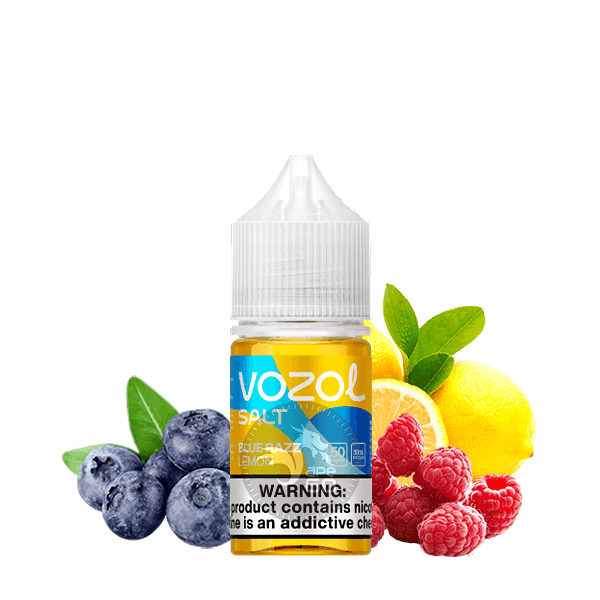 خرید سالت بلوبری تمشک لیمو وزول (30میل) VOZOL BLUE RAZZ LEMON