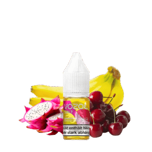 سالت دراگون فروت موز گیلاس وزول (10میل) VOZOL DRAGON FRUIT BANANA CHERRY