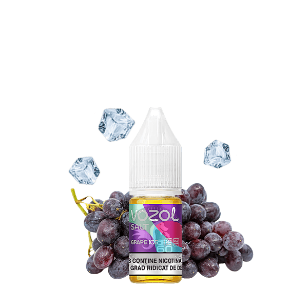 خرید سالت انگور یخ وزول (10میل) VOZOL GRAPE ICE