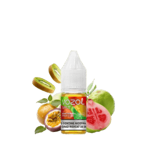 خرید سالت کیوی پشن فروت گواوا وزول (10میل) VOZOL KIWI PASSION FRUIT GUAVA