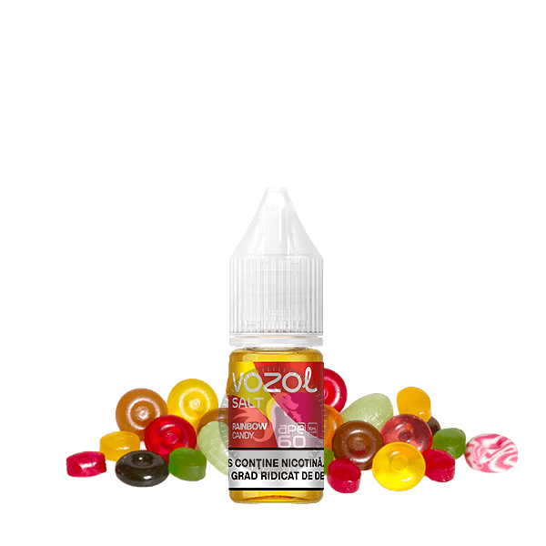 خرید سالت آبنبات میوه ای وزول (10میل) VOZOL RAINBOW CANDY