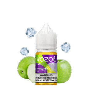 خرید سالت سیب ترش یخ وزول (30میل) VOZOL SOUR APPLE ICE