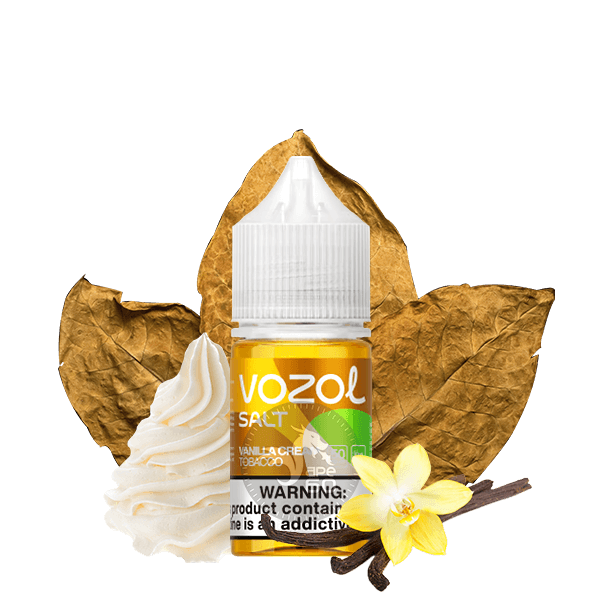 خرید سالت تنباکو وانیل خامه وزول (30میل) VOZOL VANILLA CREAM TOBACCO