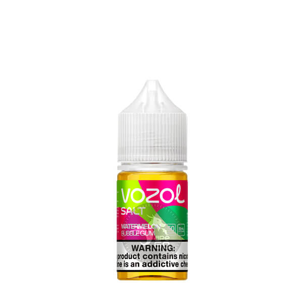 خرید سالت آدامس بادکنکی هندوانه وزول (30میل) VOZOL WATERMELON BUBBLE GUM