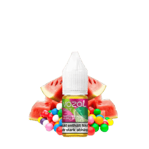 خرید سالت آدامس بادکنکی هندوانه وزول (10میل) VOZOL WATERMELON BUBBLEGUM