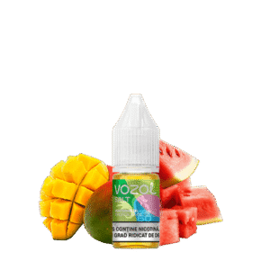 خرید سالت هندوانه انبه وزول (10میل) VOZOL WATERMELON TROPICAL FRUITS