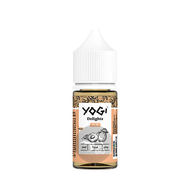 خرید سالت هلو یخ یوگی (30میل) YOGI DELIGHTS PEACH ICE