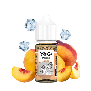 خرید سالت هلو یخ یوگی (30میل) YOGI DELIGHTS PEACH ICE
